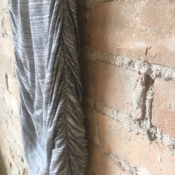 Grey Dynamite Dress with V Back detail - Picture 3 of 6